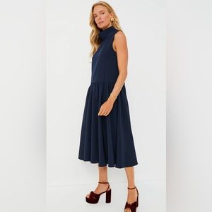 Tuckernuck Navy Midi Dress